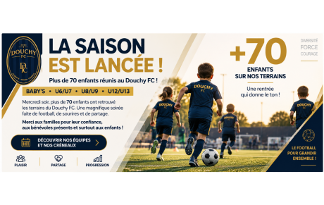La saison est lancée